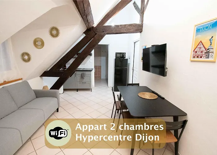 Le Zola Compose De 3 Distincts En Hyper Centre De Avec Wifi * Dijon